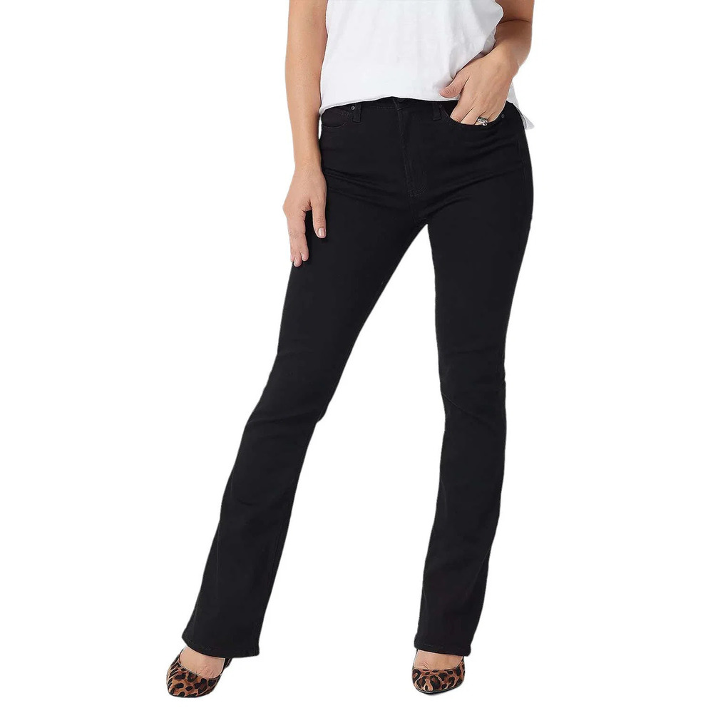 Serra Retreat Westward High-Rise Boot-cut Jean Black Rinse - Regular